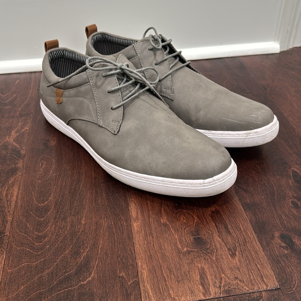 Steve Madden Men’s Dress Shoes Gray Work Business Church Party, size 13